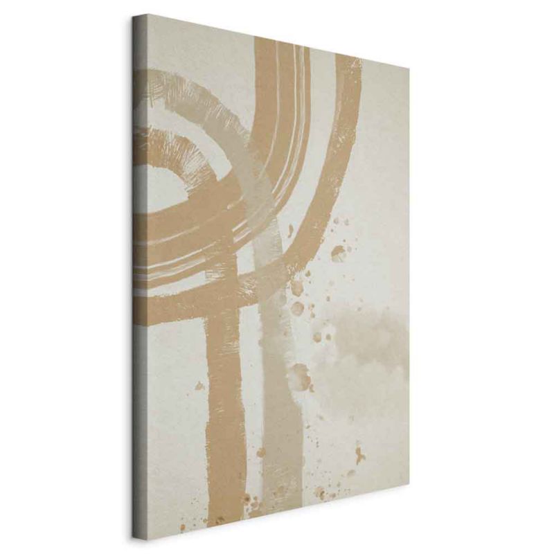 Obraz Artgeist Beżowy minimalizm 40 x 60 cm flizelina 1 szt