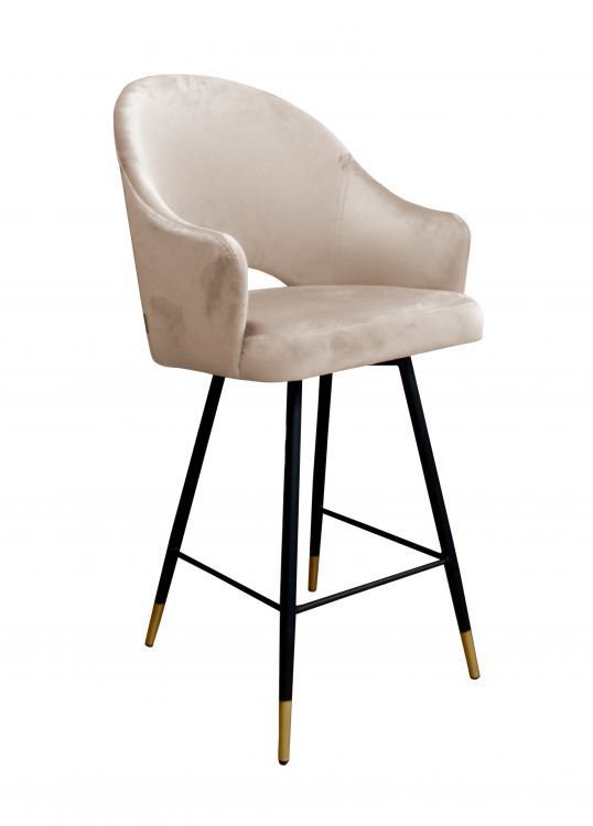 Hoker niski NAPO VELVET GOLD beżowy ATOS 1 szt.
