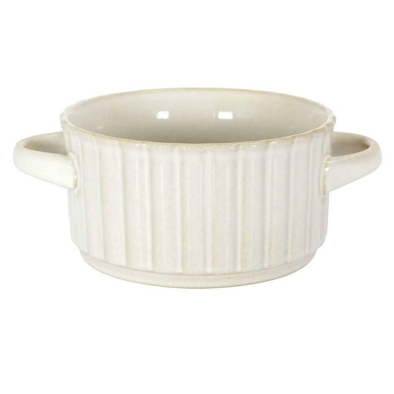 Miska na zupę RUSTICA HowHomely ceramiczna 13,5 cm 1 szt.