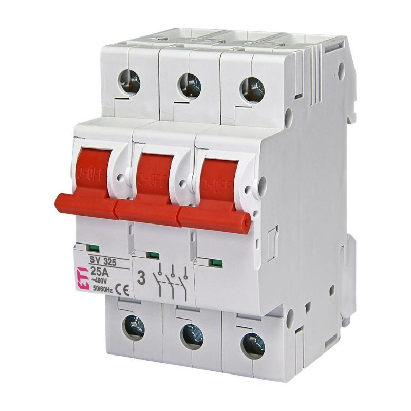 Rozłącznik Izolacyjny Aparat Modułowy Eti Polam Sv 325 3P 25A 002423322 1szt.