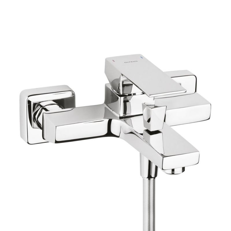 Bateria wannowo-prysznicowa Oltens Gota chrom jednouchwytowa ścienna bez termostatu 1 szt.