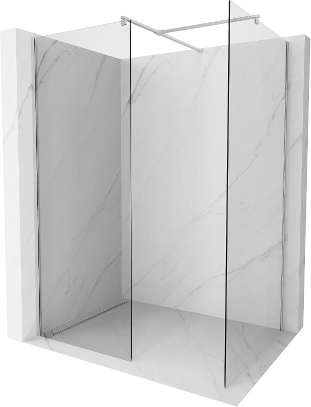 Ścianka prysznicowa Mexen Kioto chrom transparent 170x70 cm 800-170-202-01-00-070 1 szt.