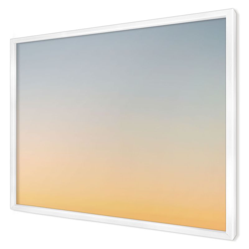 Ozdobna tablica na magnesy Wallfluent 70x50 Pastelowy gradient w białej ramie 1szt