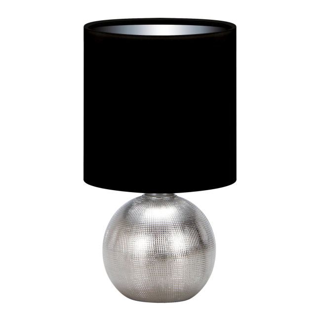 Lampa stołowa Struhm Perlo 1 x 40 W E14 silver