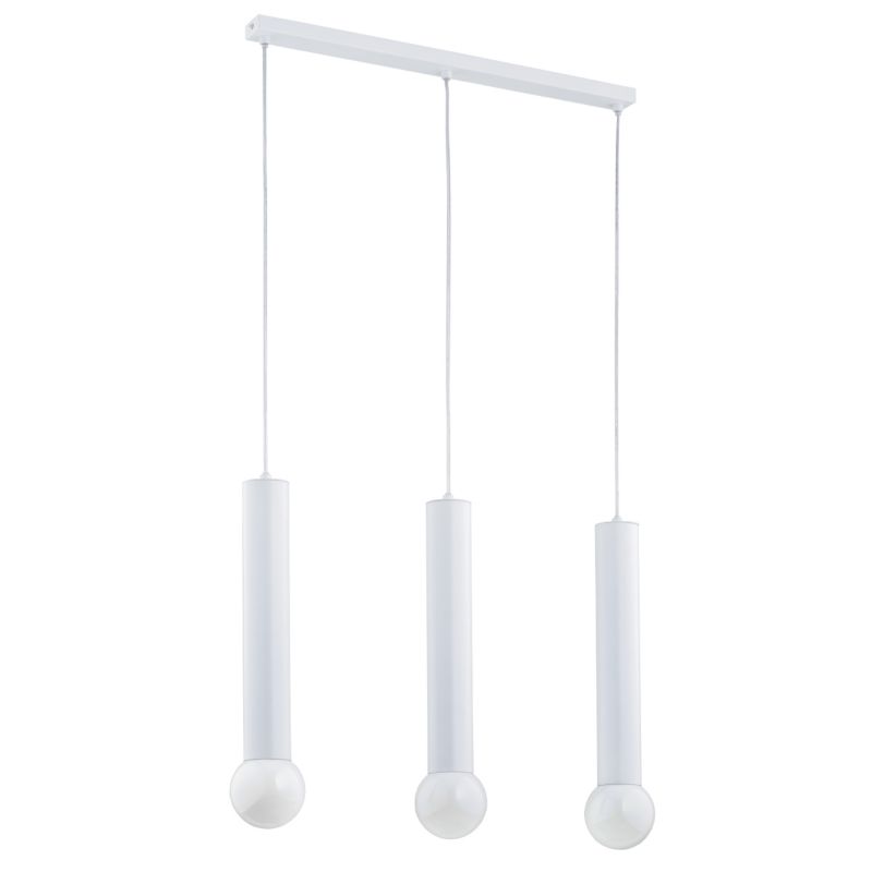 Lampa wisząca tubki Alfa TWISTER biała 3xE27x15W IP20 wym:90x5,5x60cm - 1 szt.