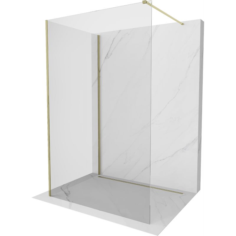 Ścianka prysznicowa Mexen Kioto transparent złoty 110x70 800-110-212-50-00-070 1 szt.