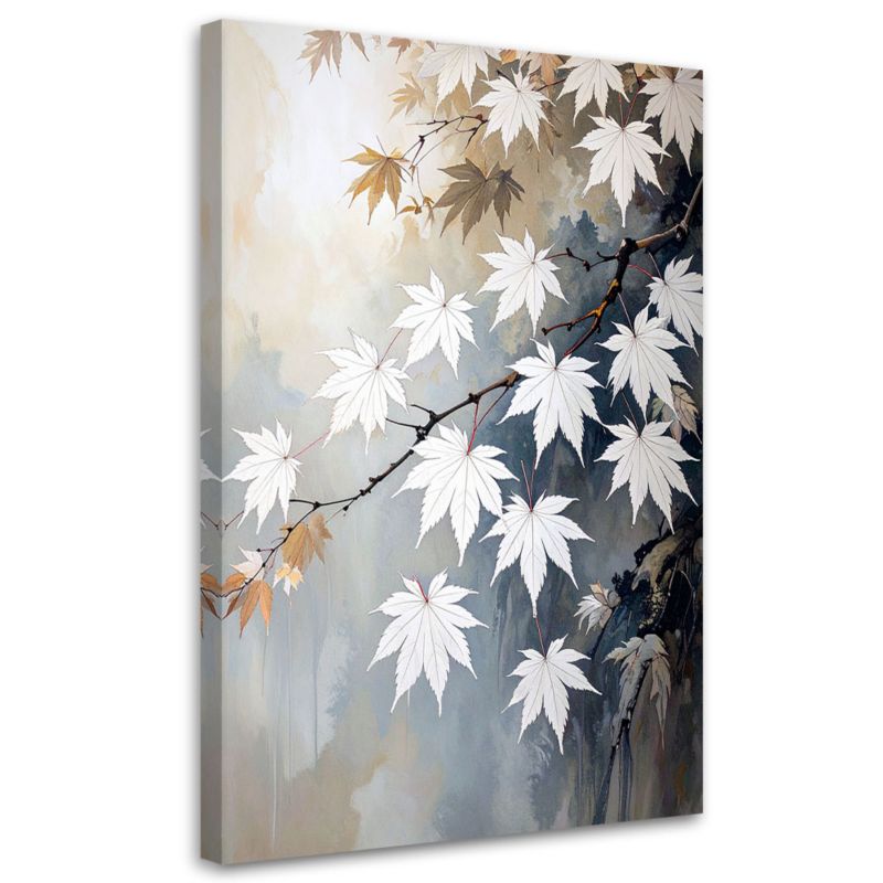 Obraz do salonu sypialni kuchni biura Feeby Liscie klonu japońskiego 80x120cm 1szt