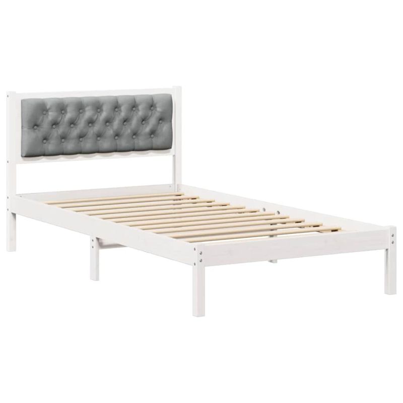 Łóżko Drewniane WaszeMeble 100x200 cm Białe WM-878213 1 szt.