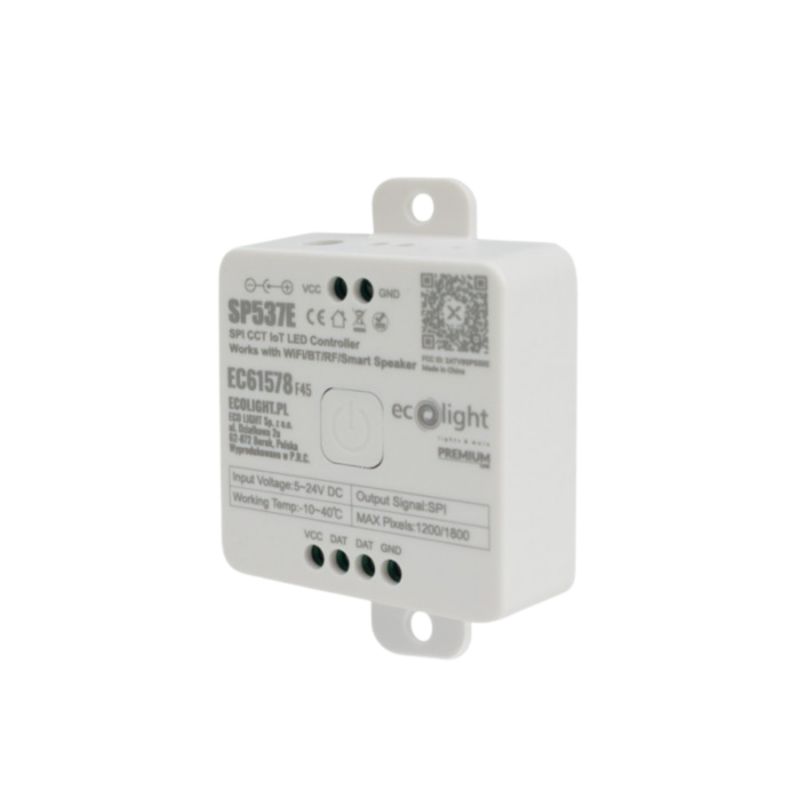 Sterownik LED Eco-Light SD-2 IC Digital CCT WiFi Bluetooth RF 1 szt..