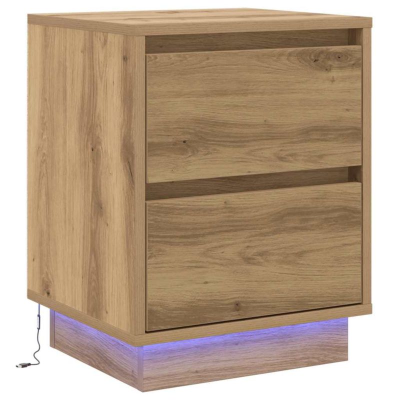 Szafka nocna WaszeMeble dąb artisan WM-869624 1 szt.