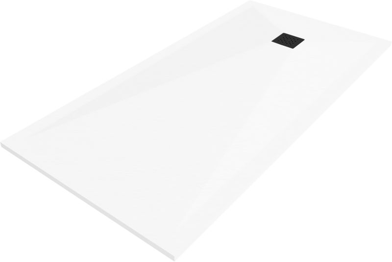 Brodzik prostokątny Mexen Stone+ biały 200x100 cm 44101020-B 1 szt.