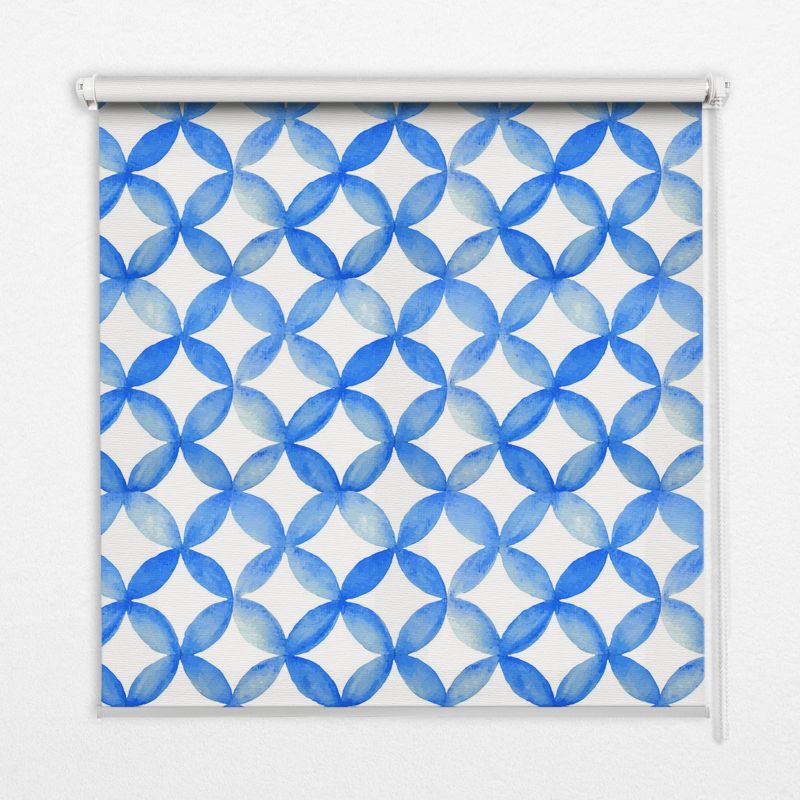 Roleta Do Sypialni Tulup 130x140 cm Wzór Gwiazdek Montaż do ściany/sufitu 1 szt.