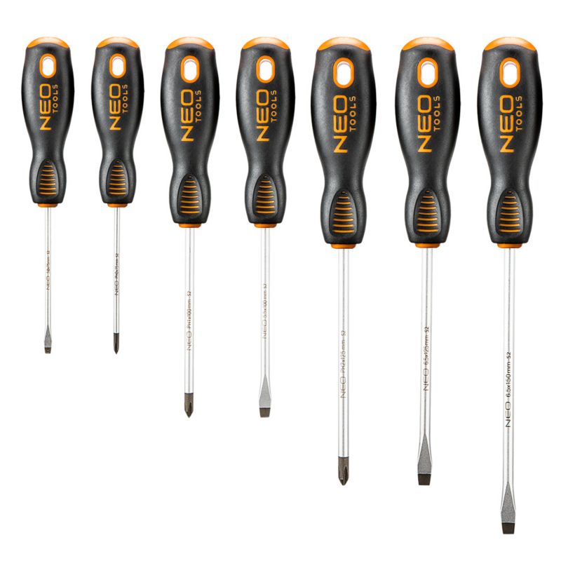 Wkrętaki NEO TOOLS 7 szt 1 kpl