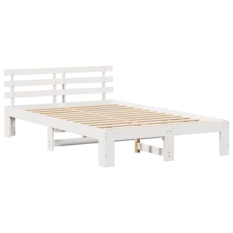 Rama łóżka WaszeMeble 135x190 cm Biały sosna WM-872615 1 szt.