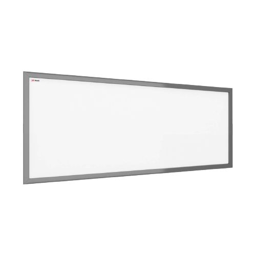 Tablica suchościeralna magnetyczna ALLboards 30x70 cm rama drewniana srebrna 1 szt.