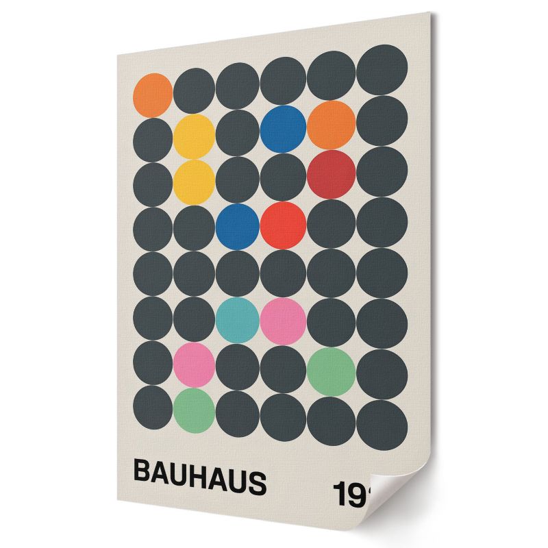 Plakat canvas Wallfluent Format A3 Bauhaus abstrakcja Artysta Michał Nowak 1 szt.