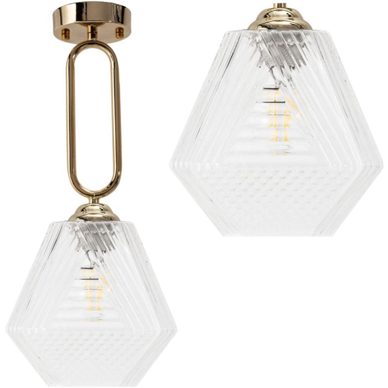 Lampa Sufitowa Wisząca Toolight App1025-1Cp Złoty