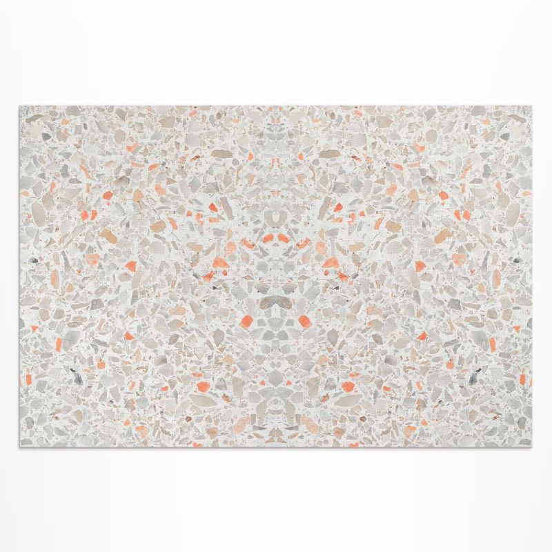 Zewnętrzny Dywan Winylowy Wallfluent 140x210 cm Drobny gres stylowy kamień 1 szt.