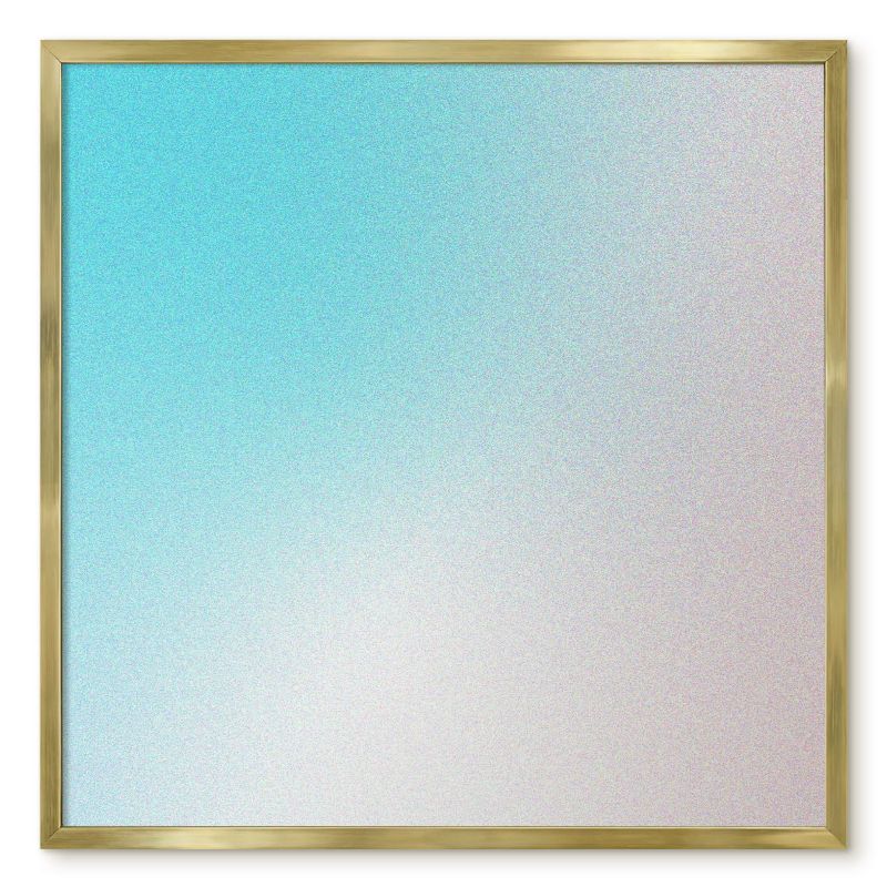 Tablica Magnetyczna Do Sypialni Tulup 50x50 cm Pastelowa abstrakcja - Złota rama Do salonu, sypialni 1 szt.