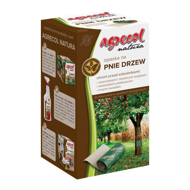 Opaska na pnie drzew Agrecol przeciwko owadom