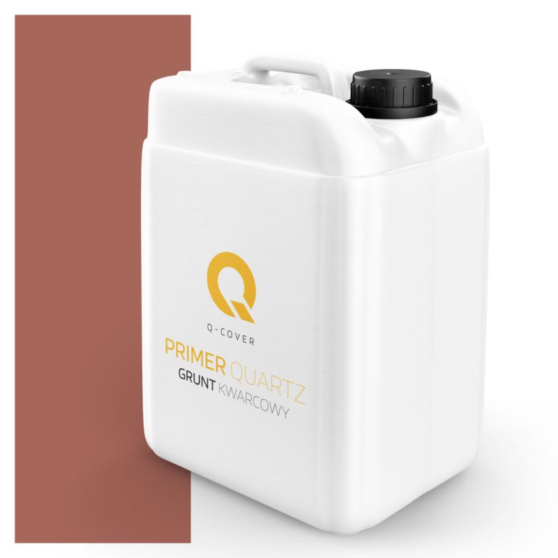 Grunt Kwarcowy pod Tynk Silikonowy Q-Cover Ceglasty F324 7.5KG