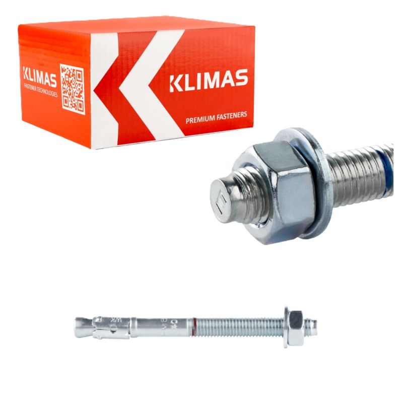 Kotwy mechaniczne do betonu Klimas LE-ZN 8x95 mm kotwy ekspresowe 50szt