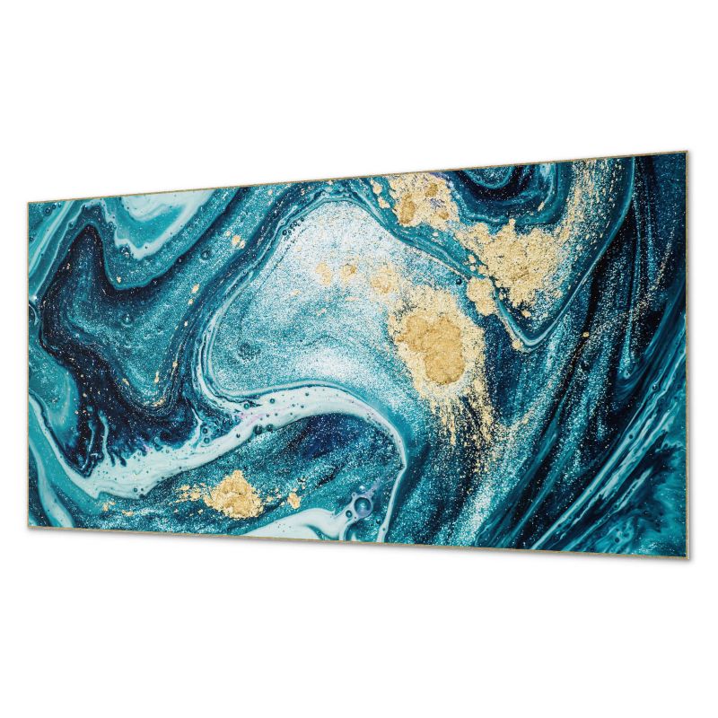 Okładzina Ścienna Z Grafiką PCV ArtPrintCave 100x50 cm Abstrakcyjny wzór żywicy 1 szt.
