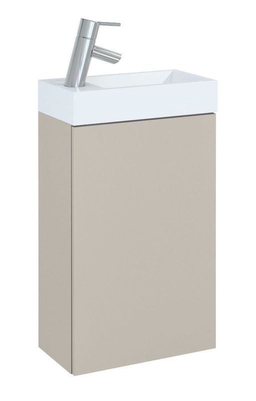 Szafka łazienkowa z umywalką Elita Young Basic 40,2 cm fume matt 1 szt.