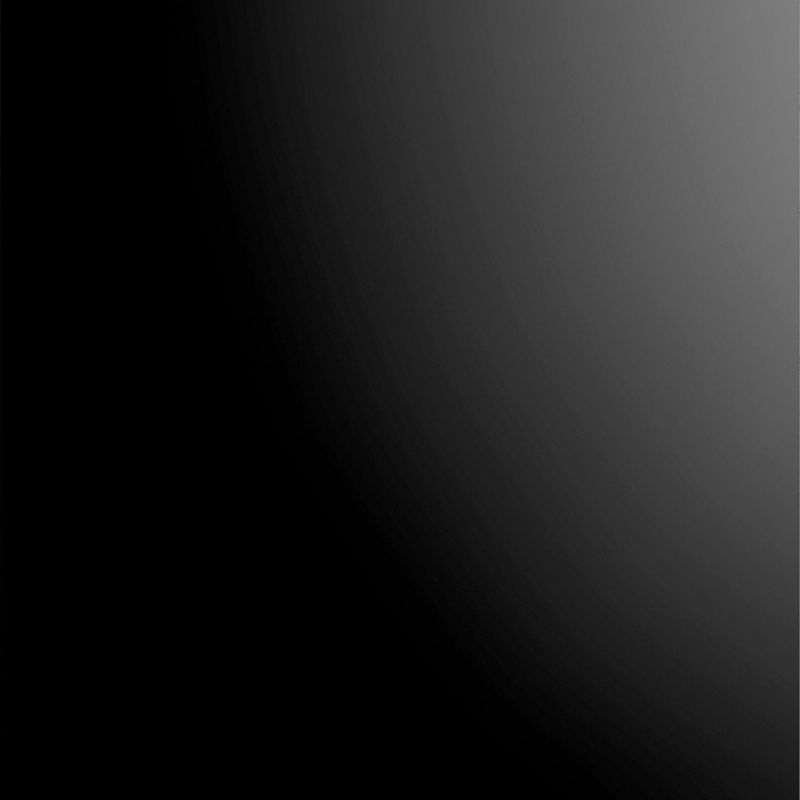 Blat łazienkowy HPL z otworami do szafki 50cm 51 x 45cm Black Mat 0190AF 1szt.