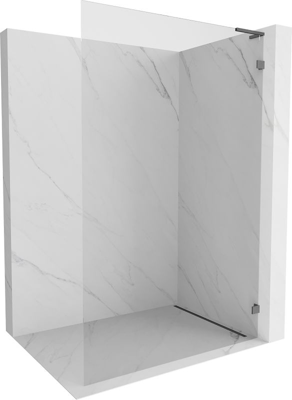 Ścianka prysznicowa Walk-in Mexen Lunar L gun gray 120x200 cm 830L-120-000-66-00-P 1 szt.