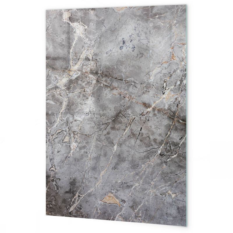 Tablica Magnetyczna Do Pisania Tulup 70x100 cm Ciemny marmur 5 magnesów + gąbka Czarny marker 1 kpl