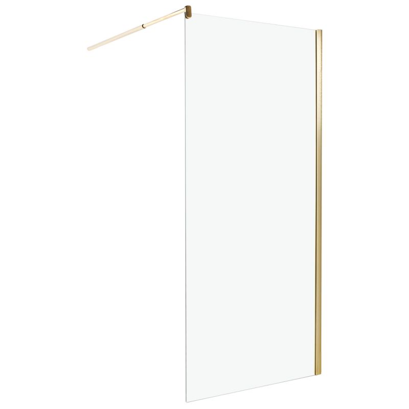 Ścianka prysznicowa Ahaus 90 x 190 cm Złoty 1 szt.