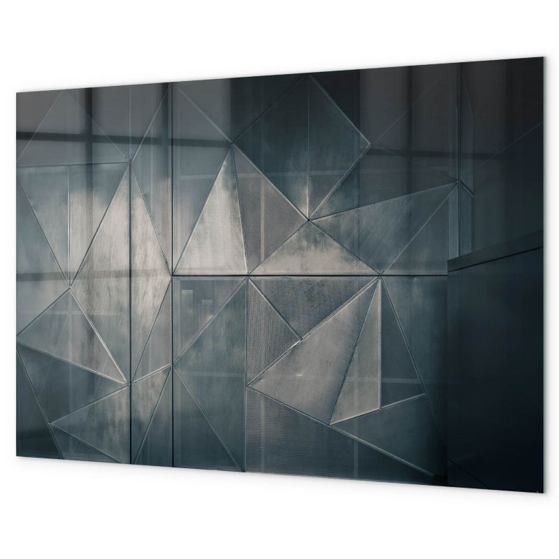 Tablica Magnetyczna Na Ścianę Tulup 90x60 cm Metalowa abstrakcja 5 magnesów neodymowych 1 kpl