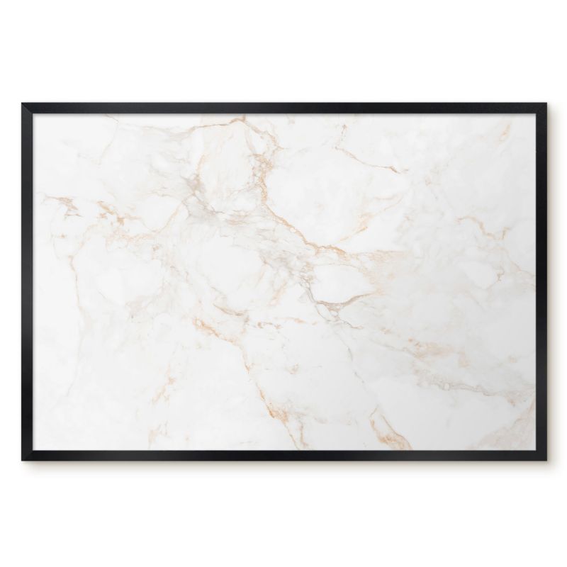 Tablica Magnetyczna Do Sypialni Tulup 60x40 cm Marmurowa elegancja 2 - Czarna rama Do salonu, sypialni 1 szt.