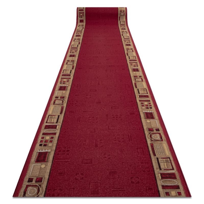 Chodnik RugsX 120x730 cm bordo 223338 1 szt.