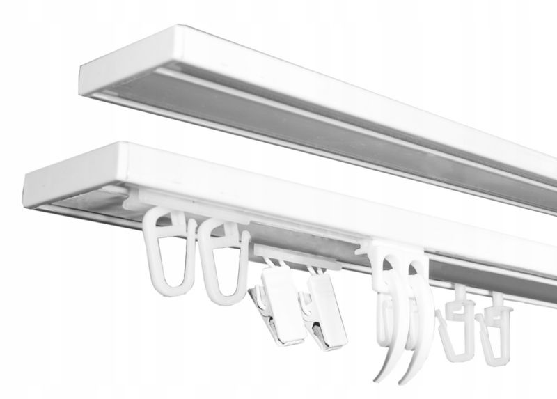 Karnisz Szyna Sufitowa Podwójna Aluminiowa DUO PANCZO 320 cm 1 szt.