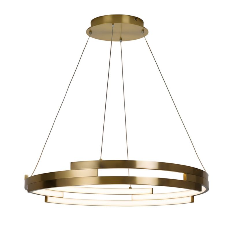Lampa Sufitowa Wisząca Toolight G127-Cp Złoty 1Szt
