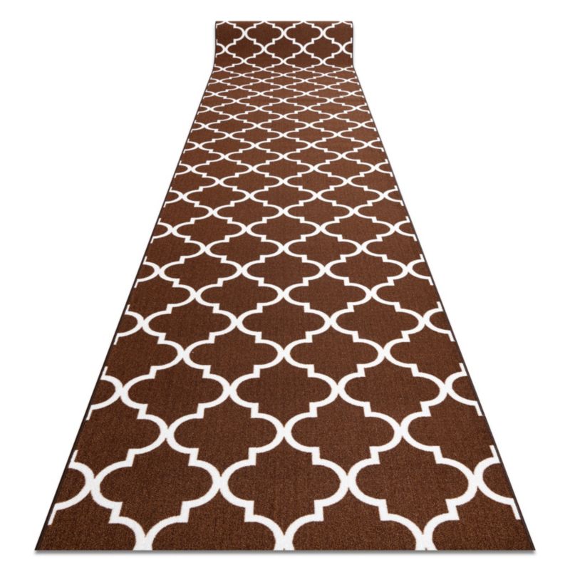 Chodnik RugsX 90x930 cm brąz 117387 1 szt.