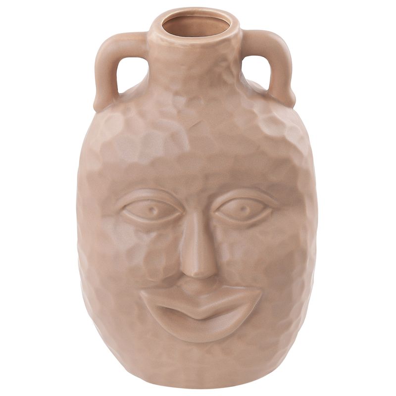 Wazon na kwiaty Veria Ceramika 26 cm Beżowy 1 szt.