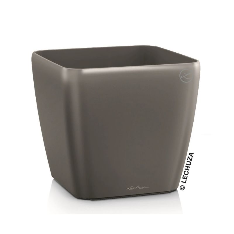 Doniczka Zadora Do Domu Na Taras QUADRO LS 35/35/33 antracyt metalik 1 szt