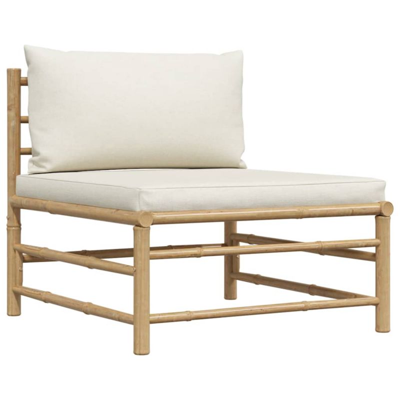 Sofa ogrodowa WaszeMeble z drewna brązowa z poduszkami WM-313146 1 szt.