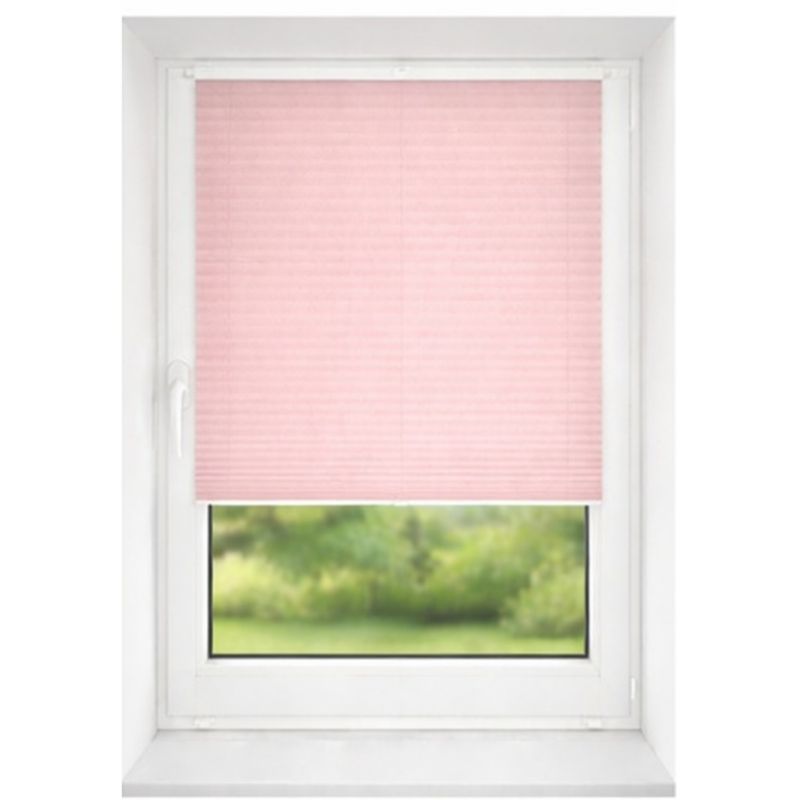 Plisa DECORI z regulacją 75x160 kolor 120 różowy, 1 szt