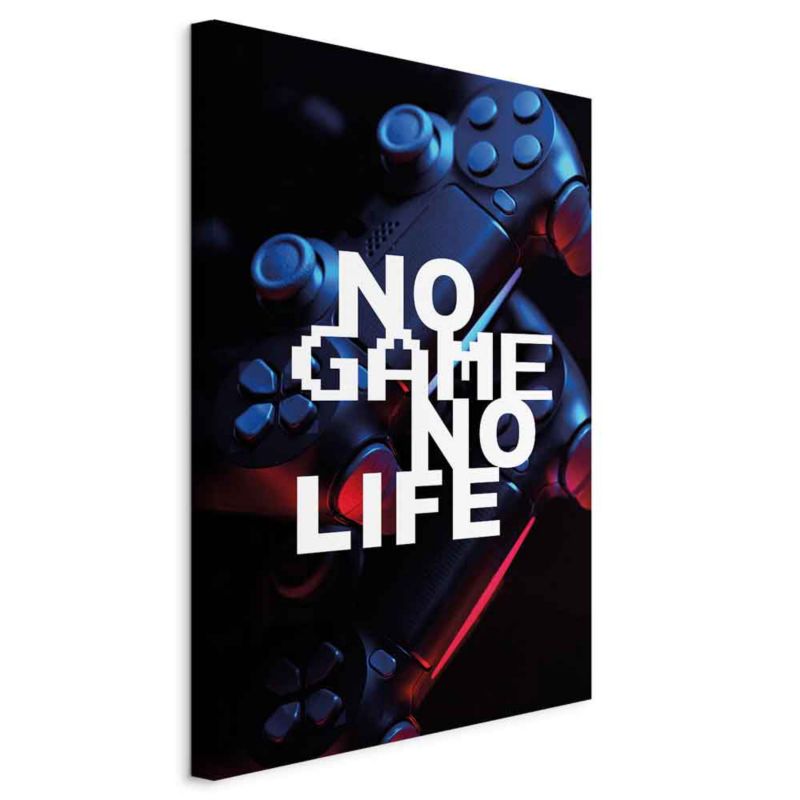 Obraz Artgeist Game is Life 80 x 120 cm flizelina 1 szt