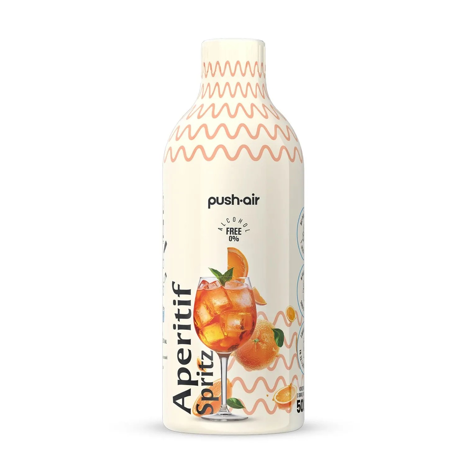 Dafi Koncentrat napoju do saturatora PushAir o smaku Aperitif Spritz 500 ml