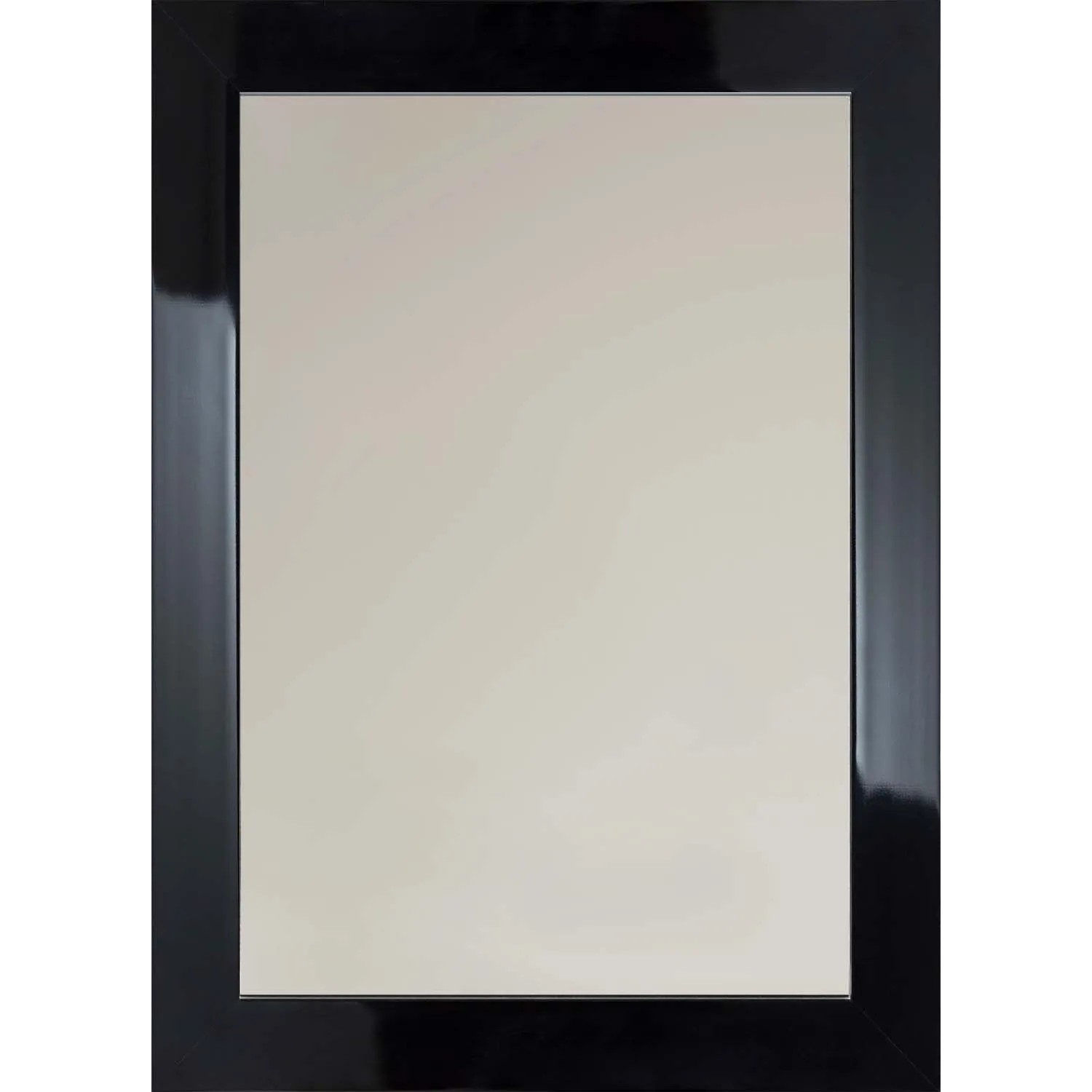 ARS LONGA Lustro SIMPLE czarne 73 x 133 cm