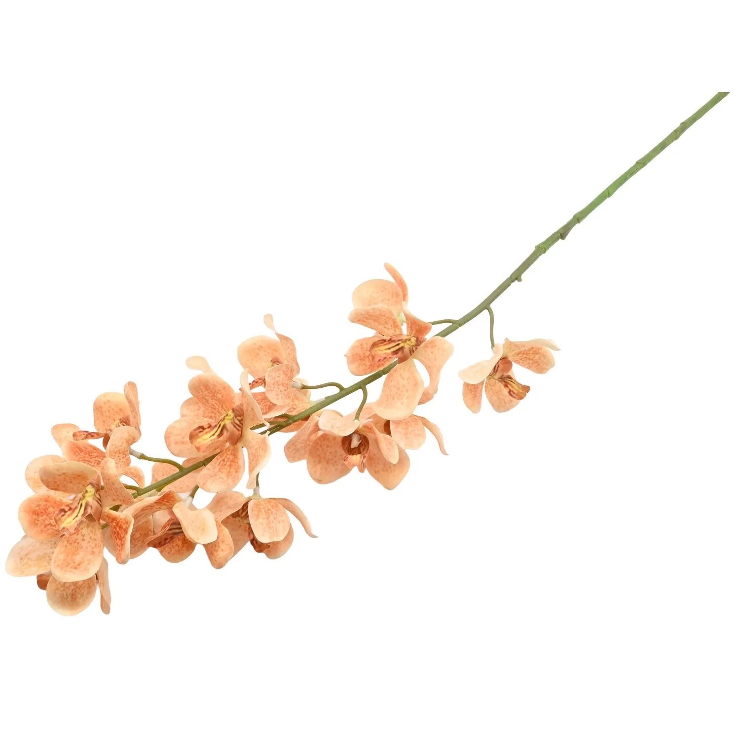 Storczyk gałązka dark creme sztuczny - 78 cm