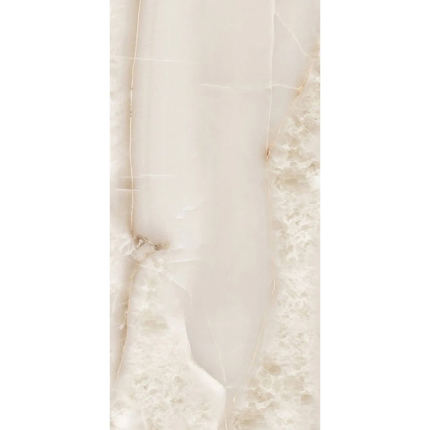Gres szkliwiony polerowany Alabastri beige 60 x 120 cm