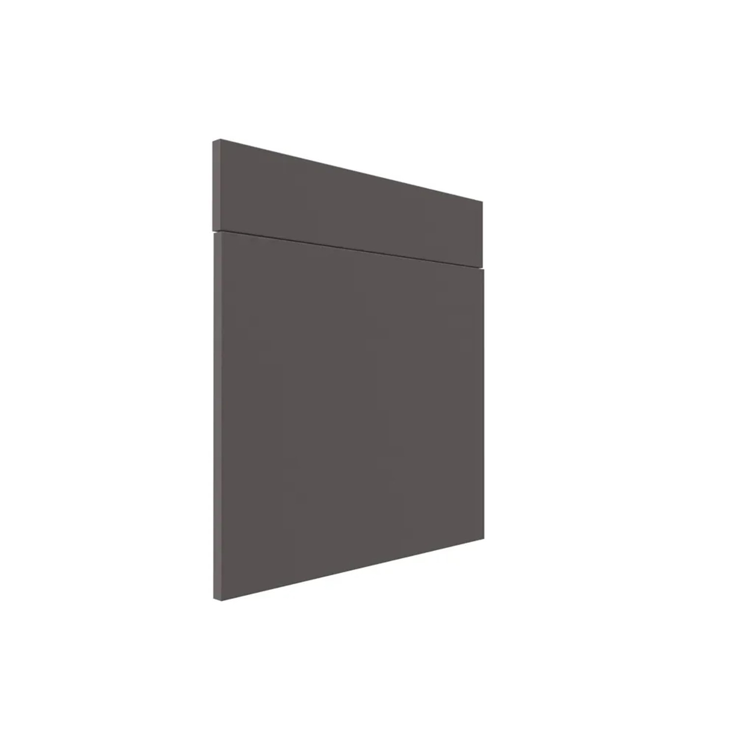 Front Roma 60 x 56 cm + Front do szuflady 14 cm grafit mat