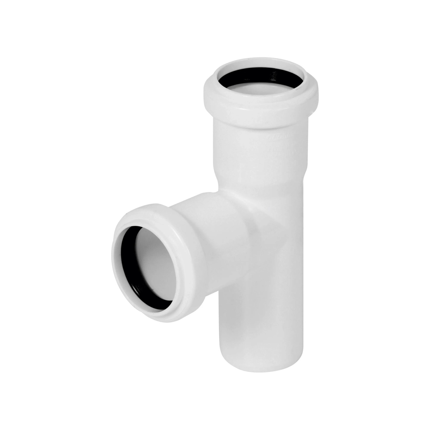 Tycner Trójnik kanalizacyjny 40/40/90 mm biały