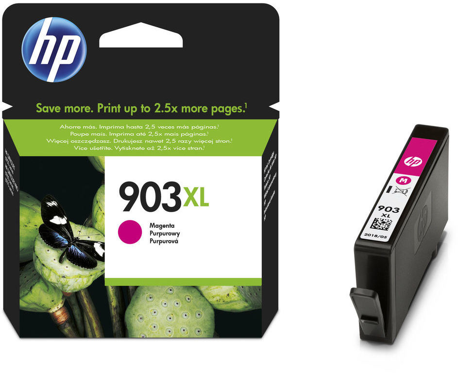 Tusz HP 903XL (T6M07AE), 825 stron, magenta (purpurowy)